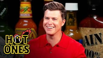 Colin Jost Fights Fire With Fire While Eating Spicy Wings